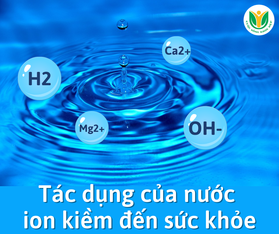 Tác dụng của nước ion kiềm với sức khỏe